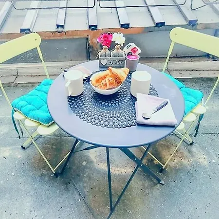 Apartmán Studio T1 Centre - Ideal Couple & Amis - Confort - Wifi - Calme - Climatisation - Coin Terrasse *